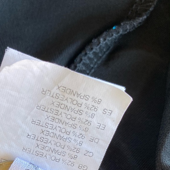 Mermaid Print Stretchy Metallic Fitted Leggings - Picture 6 of 6